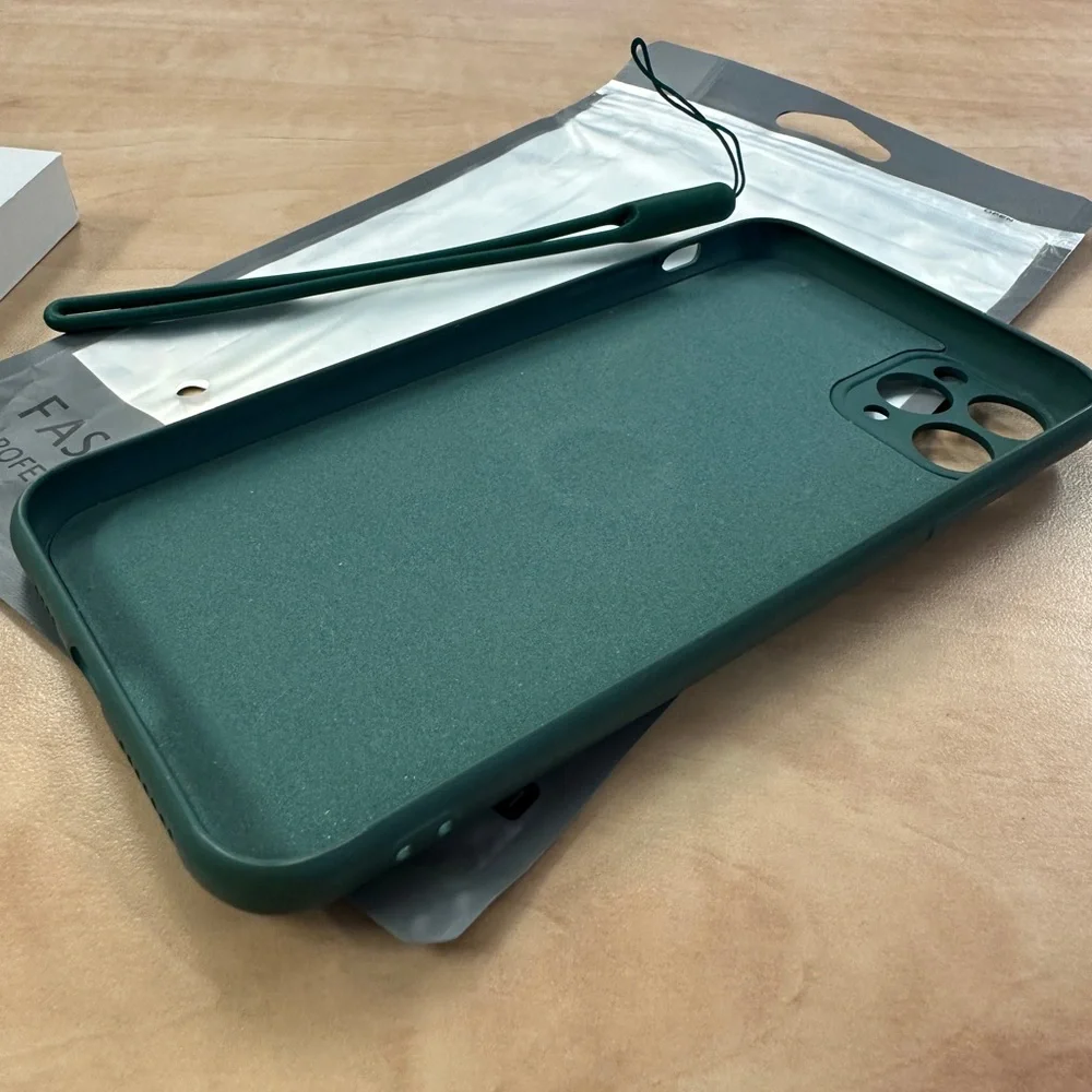 iPhone 11 Pro Max Loop Fashion Case and New Tempered Glass Screen Protector